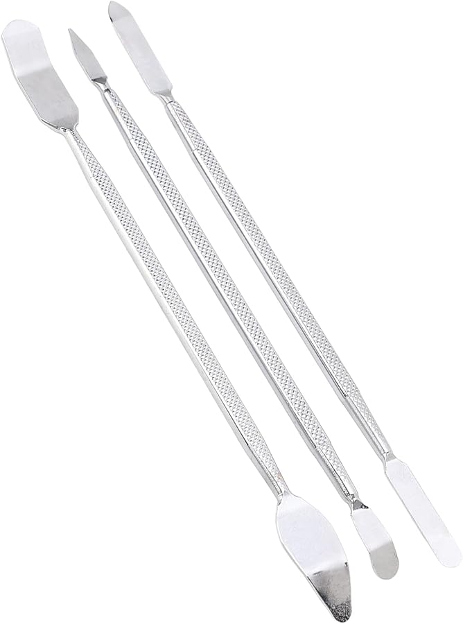 3PCS Stainless Steel Metal Spudgers Pry Bar Set with Non Slip Handle for Electronics Repair - Image 3